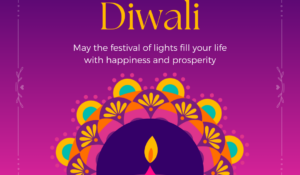 Colourful Animated Diwali Greetings Instagram Post